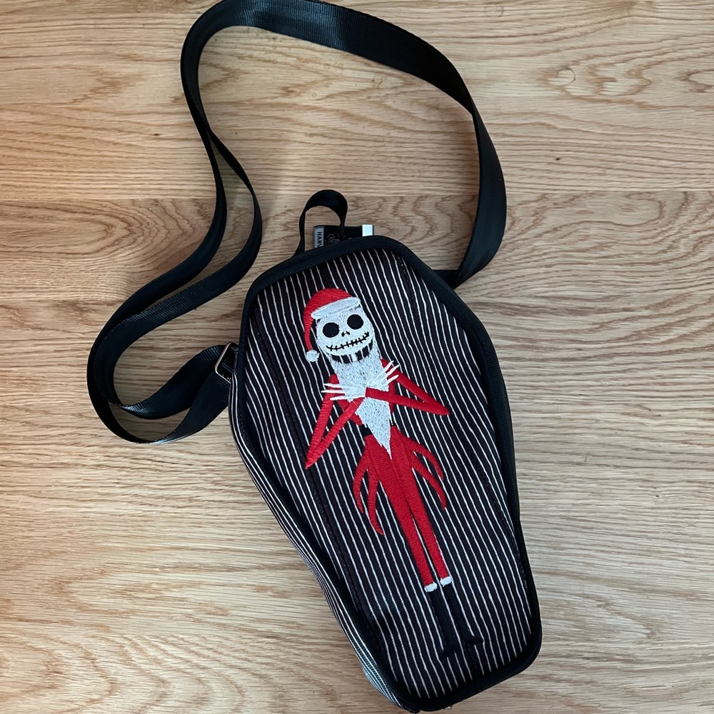 Harveys Disney Nightmare Before Christmas Jack Skellington CrossBody Coffin Bag